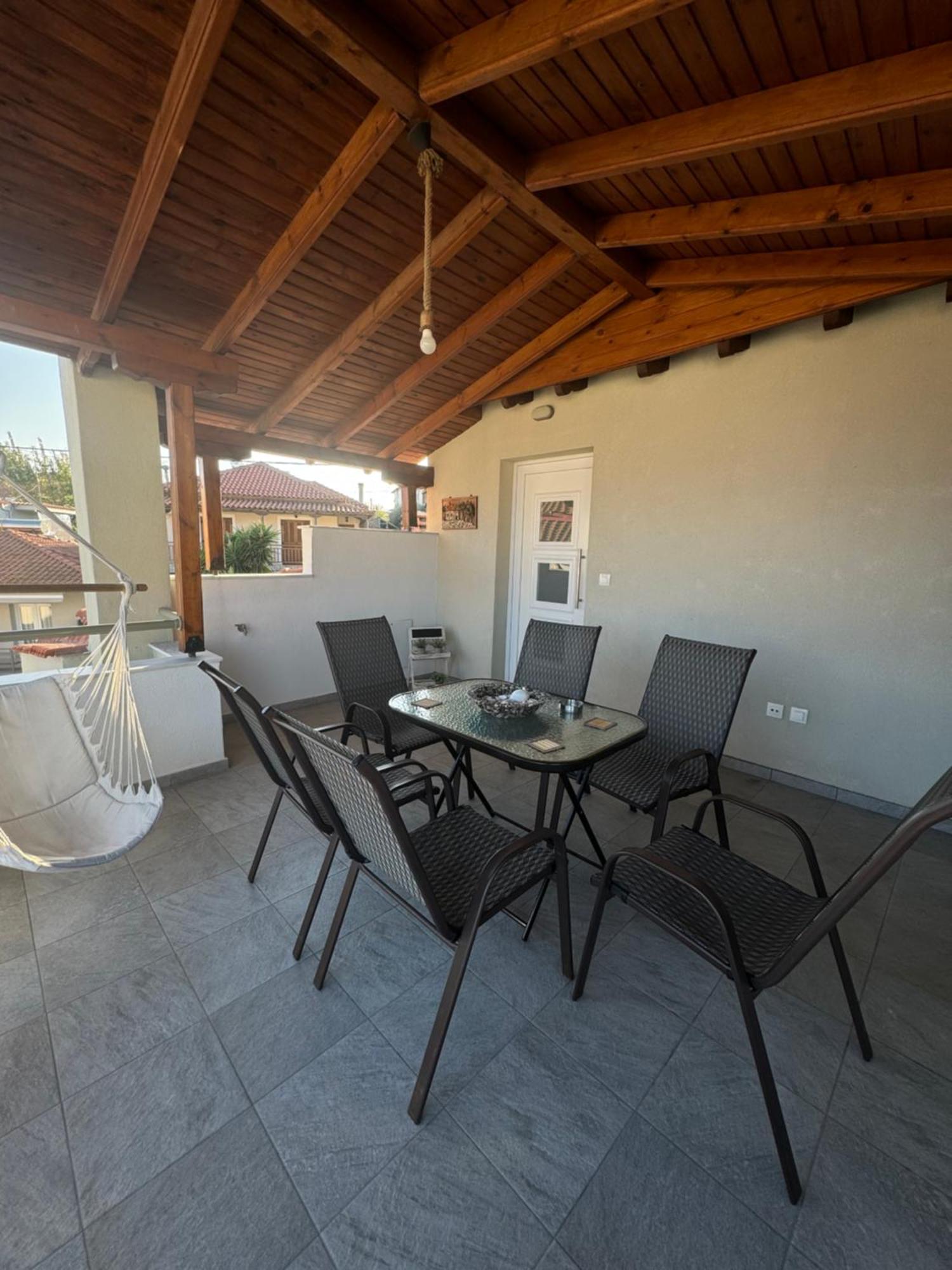 Private Modern Apartment Nea Roda Exteriér fotografie