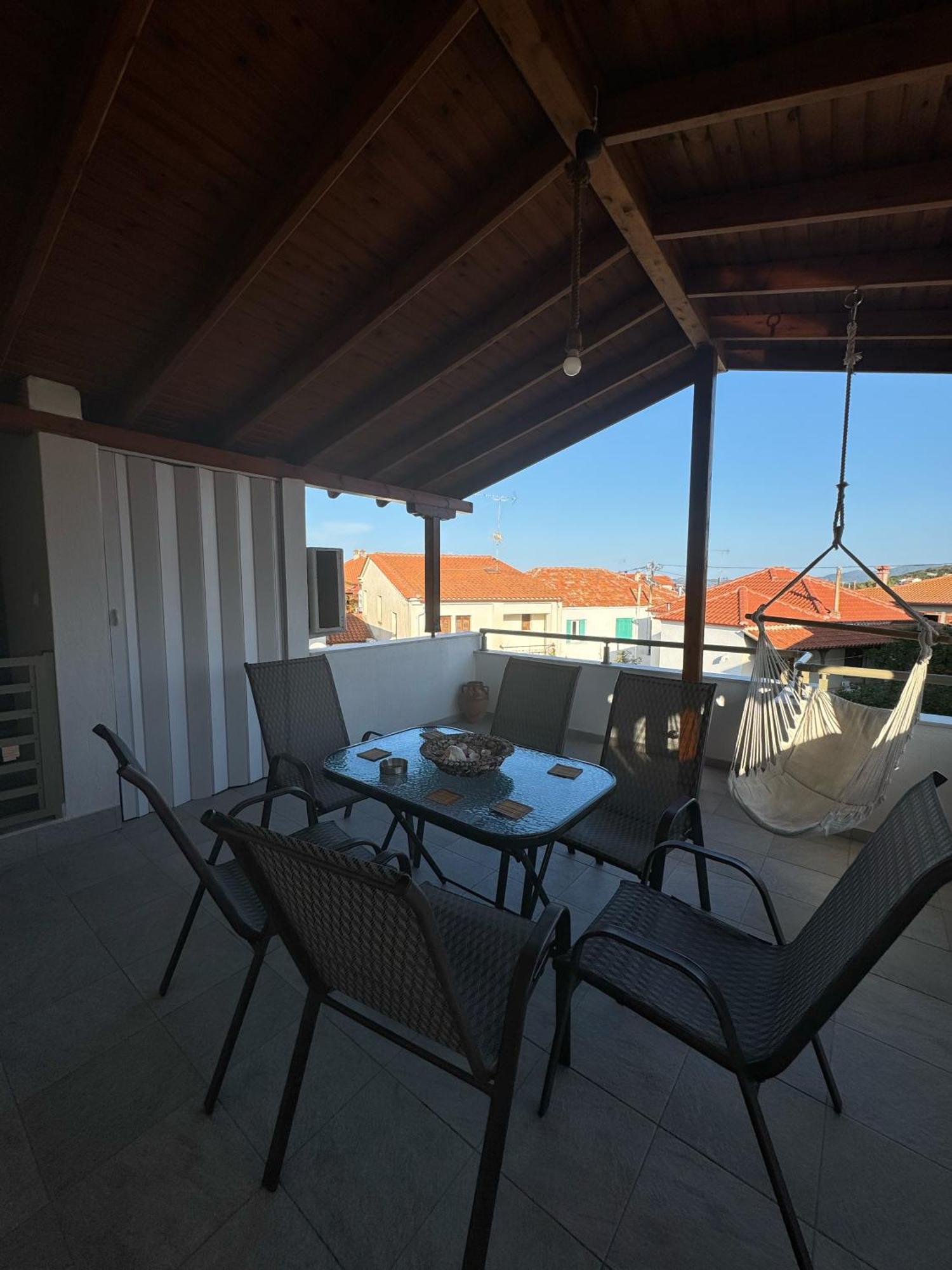 Private Modern Apartment Nea Roda Exteriér fotografie